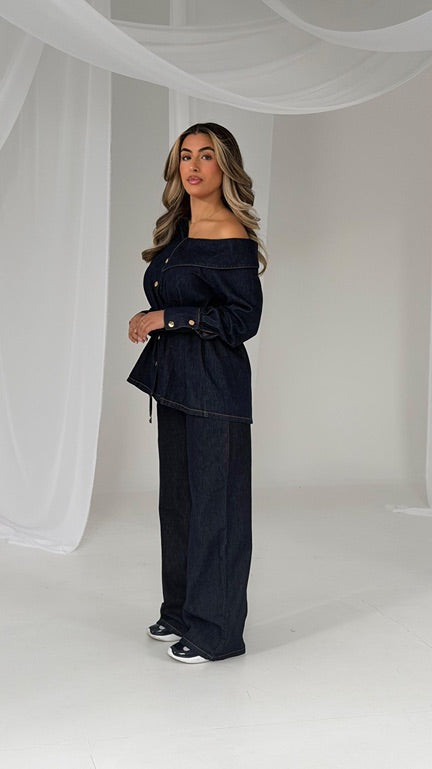 Jeans two pieces set