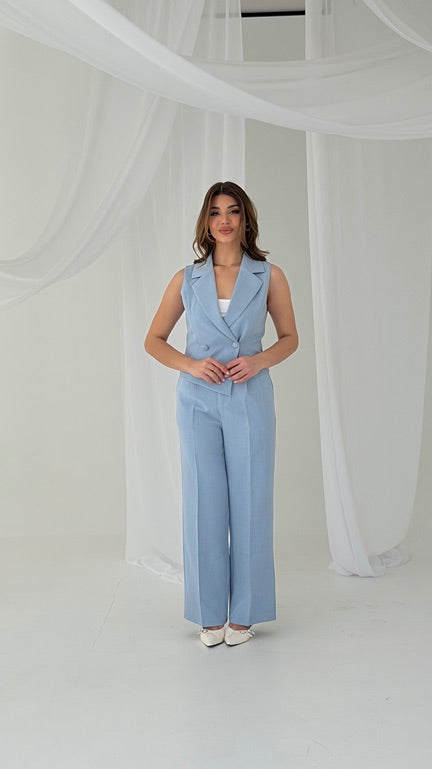 Gilet Set Blue