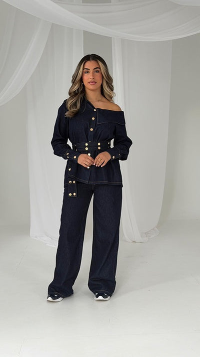 Jeans two pieces set