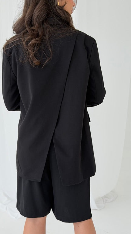Oversized Blazer Noir