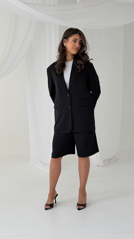 Oversized Blazer Noir