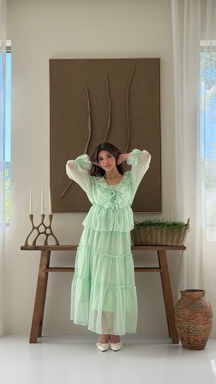 Lina Dress Green