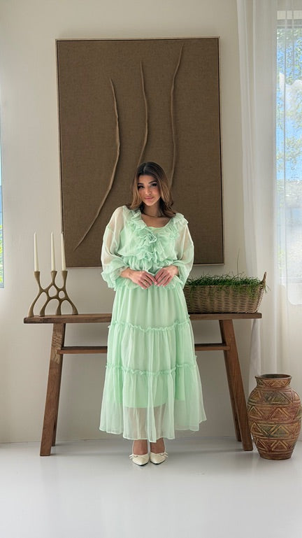 Lina Dress Green