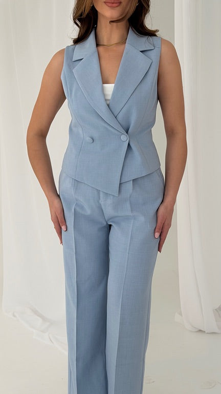 Gilet Set Blue