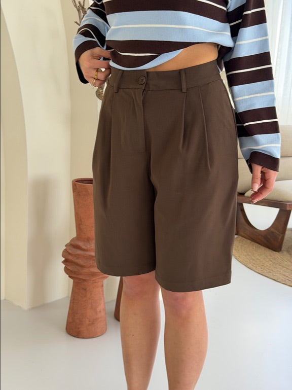 Bermuda Pants Coffee